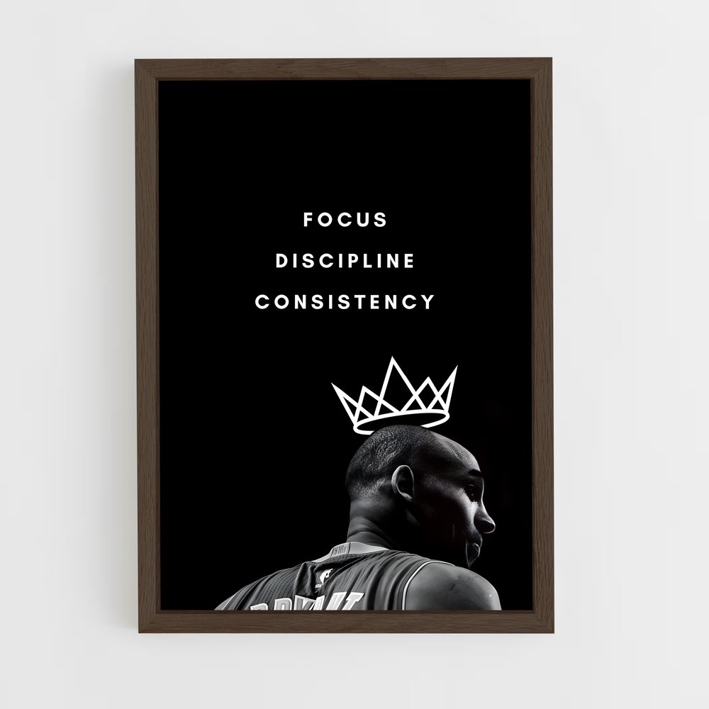 Poster Le Roi Mamba – affiche Basketball (vue 5)